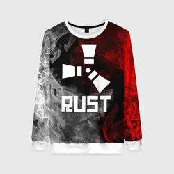 Женский свитшот 3D Rust