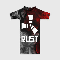 Детский купальный костюм 3D Rust