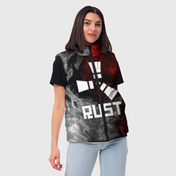 Женский жилет утепленный 3D Rust - фото 2