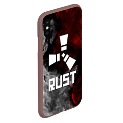 Чехол для iPhone XS Max матовый Rust - фото 2