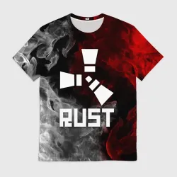 Мужская футболка 3D Rust