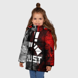 Зимняя куртка для девочек 3D RUST - фото 2