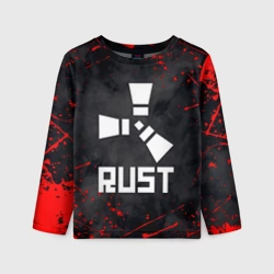 Детский лонгслив 3D Rust