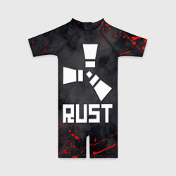 Детский купальный костюм 3D Rust