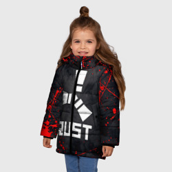 Зимняя куртка для девочек 3D Rust - фото 2