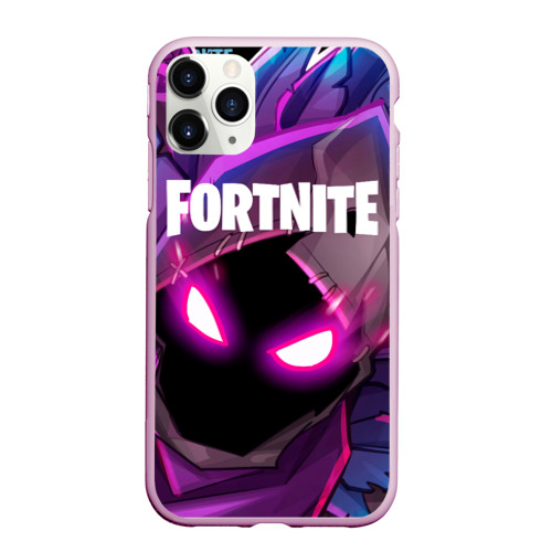 Чехол для iPhone 11 Pro матовый Fortnite, цвет розовый