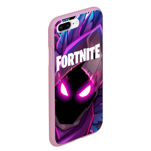 Чехол для iPhone 7Plus/8 Plus матовый Fortnite, цвет розовый - фото 3