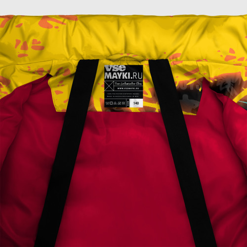 Зимняя куртка для мальчиков 3D Fortnite, цвет красный - фото 7