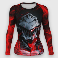 Женский рашгард 3D Goblin Slayer flame