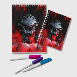 Блокнот Goblin Slayer flame