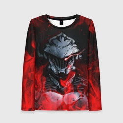Женский лонгслив 3D Goblin Slayer flame