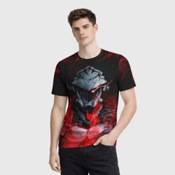 Мужская футболка 3D Goblin Slayer flame - фото 2