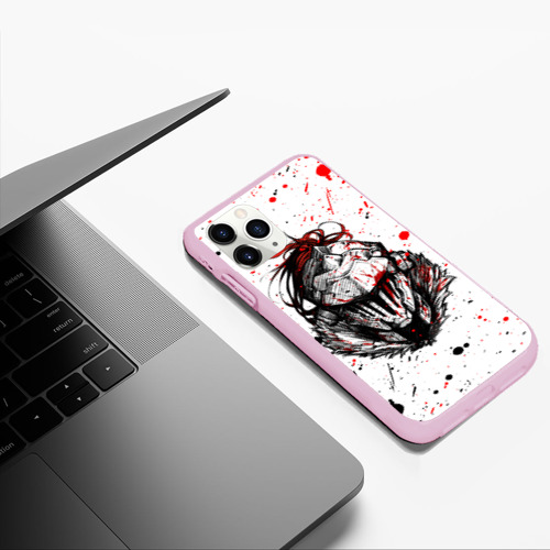 Чехол для iPhone 11 Pro Max матовый Goblin Slayer Аватар, цвет розовый - фото 5