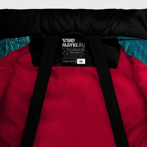 Зимняя куртка для мальчиков 3D Bloodborne, цвет красный - фото 7