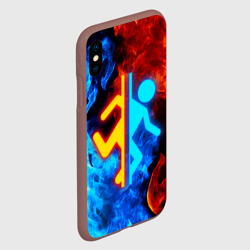 Чехол для iPhone XS Max матовый Portal - фото 2