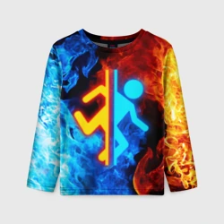 Детский лонгслив 3D Portal