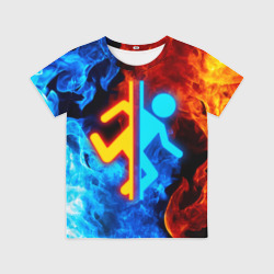 Детская футболка 3D Portal