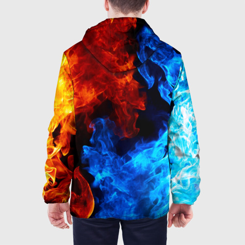 Мужская куртка 3D с принтом PORTAL, вид сзади #2