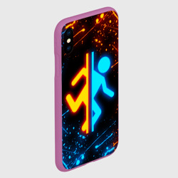 Чехол для iPhone XS Max матовый Portal 2 - фото 2
