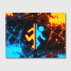 Альбом для рисования Portal 2