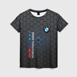 Женская футболка 3D BMW