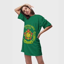 Платье-футболка 3D Пограничные Войска КГБ СССР - фото 2