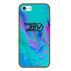 Чехол для iPhone 5/5S матовый Twenty One Pilots