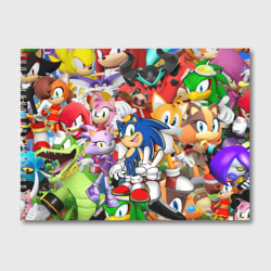 Альбом для рисования Sonic персонажи