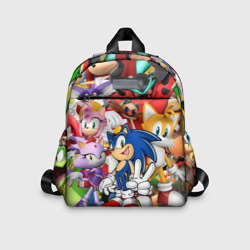 Детский рюкзак 3D Sonic персонажи