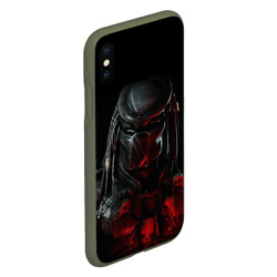 Чехол для iPhone XS Max матовый Predator хищник - фото 2