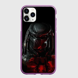 Чехол для iPhone 11 Pro матовый Predator