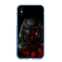 Чехол для iPhone XS Max матовый Predator