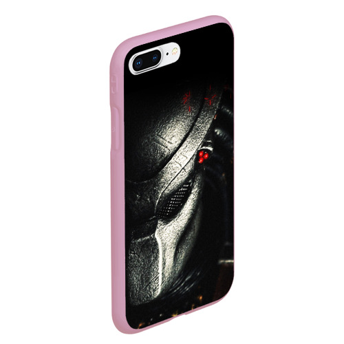 Чехол для iPhone 7Plus/8 Plus матовый Predator, цвет розовый - фото 3