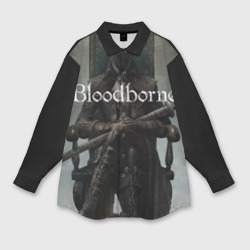 Женская рубашка oversize 3D Bloodborne