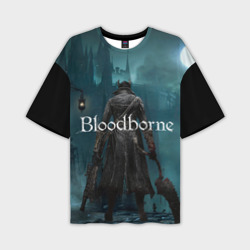 Мужская футболка oversize 3D Bloodborne