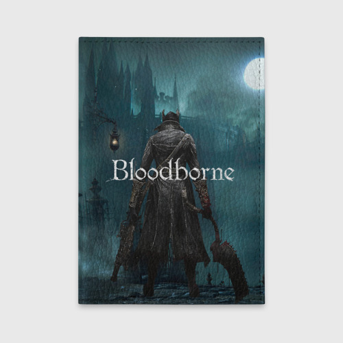 Обложка для автодокументов Bloodborne, цвет желтый
