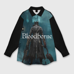 Мужская рубашка oversize 3D Bloodborne