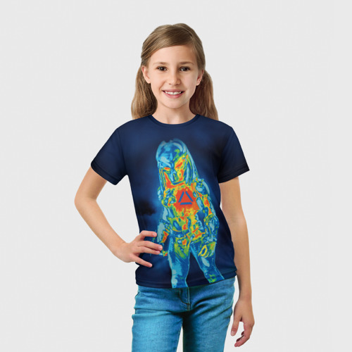 Детская футболка 3D Predator, цвет 3D печать - фото 5