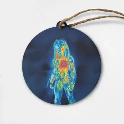 Деревянная игрушка круг Predator