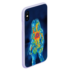 Чехол для iPhone XS Max матовый Predator - фото 2