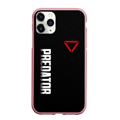 Чехол для iPhone 11 Pro Max матовый Predator, цвет баблгам