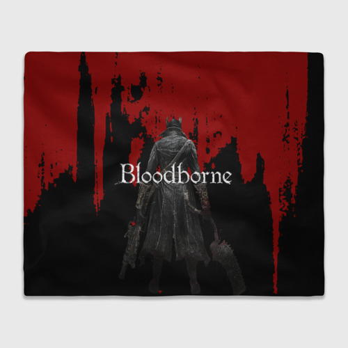 Плед 3D Bloodborne, цвет 3D (велсофт)