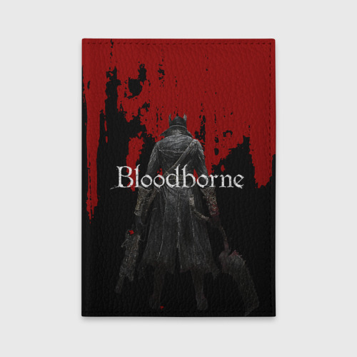Обложка для автодокументов Bloodborne, цвет бирюзовый