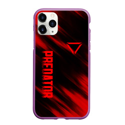 Чехол для iPhone 11 Pro Max матовый Predator