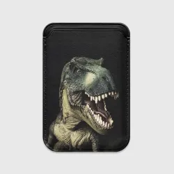 Картхолдер Magsafe магнитный Динозавр T-Rex