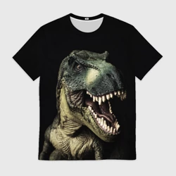 Мужская футболка 3D Динозавр T-Rex