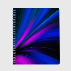 Тетрадь Неоновые волны neon stripes