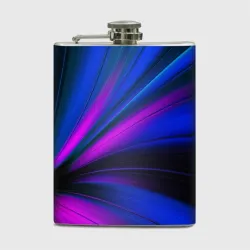 Фляга Неоновые волны neon stripes