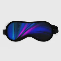 Маска для сна 3D Неоновые волны neon stripes