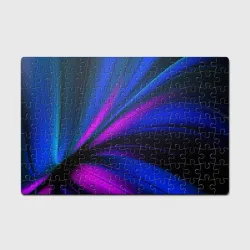 Головоломка Пазл магнитный 126 элементов Неоновые волны neon stripes